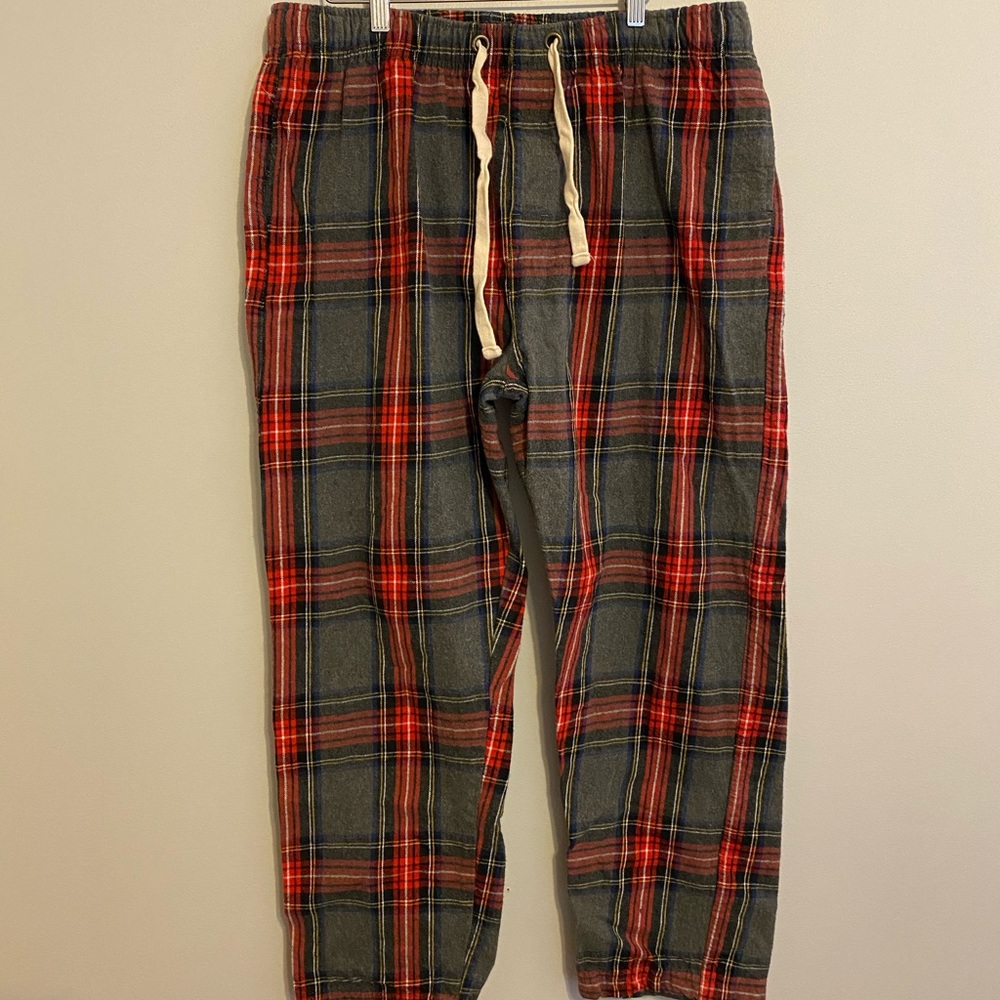Plaid Flannel Lounge Pants XL